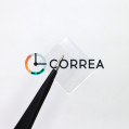 Скло плоске прямокутне для годинника Orient ⇔ 1 мм 22,4х26,4 SOR-009 - 2